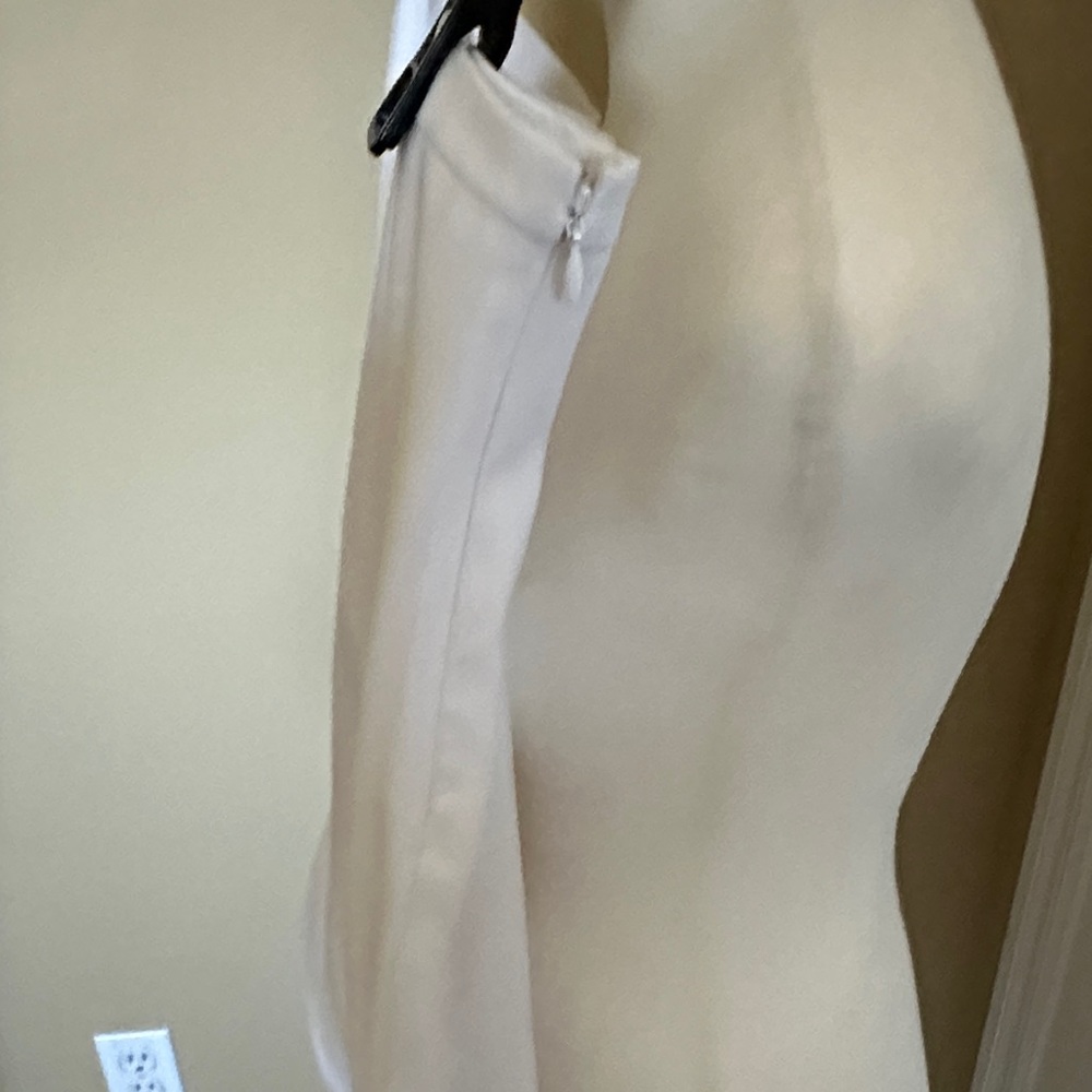 Elie Tahari White Straight Leg Pants - Picture 5 of 7